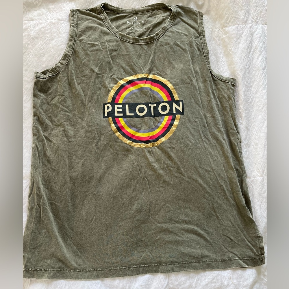 Peloton Tank with Vibrant Logo